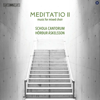 Meditatio II music for mixed choir..